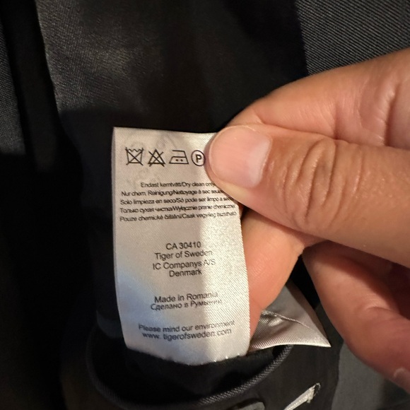 Tiger of Sweden Nedvin Suit in medium grey size 48 - Picture 6 of 7